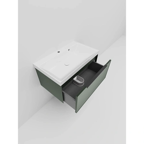 Тумба под раковину La Fenice SIMPLA Grigio 80 FNC-01-SIM-G-80 серо-зеленая Тумба под раковину La Fenice SIMPLA Grigio 80 FNC-01-SIM-G-80 серо-зеленая