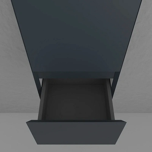 Шкаф-пенал Style Line Манхэттен 36 ЛС-00002381 ЭМАЛЬ PLUS подвесной, графит Шкаф-пенал Style Line Манхэттен 36 ЛС-00002381 ЭМАЛЬ PLUS подвесной, графит