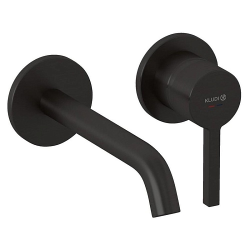 Смеситель для раковины Kludi NOVA FONTE 20244N215 настенный для внутренней части 38243 оружейная сталь Смеситель для раковины Kludi NOVA FONTE 20244N215 настенный для внутренней части 38243 оружейная сталь