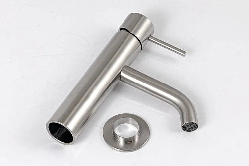 Смеситель для раковины Remer X Style X12XV, сталь Смеситель для раковины Remer X Style X12XV, сталь