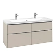 Тумба под раковину Villeroy & Boch Subway 3.0 Cashmere Grey / Cashmere Grey C60200VN Тумба под раковину Villeroy & Boch Subway 3.0 Cashmere Grey / Cashmere Grey C60200VN