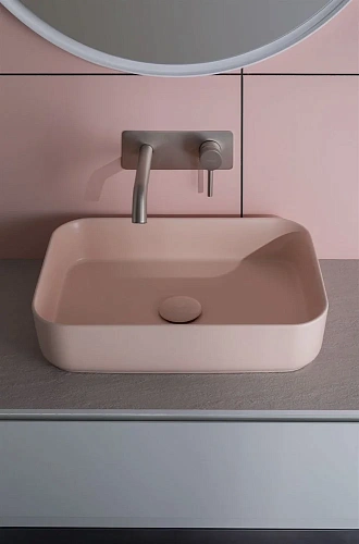 Раковина Allen Brau Fantasy 50 4.11021.SM розовый Раковина Allen Brau Fantasy 50 4.11021.SM розовый