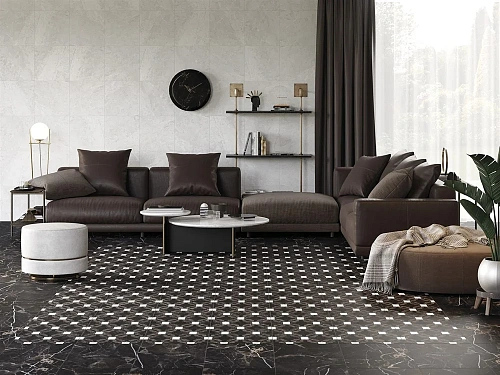 Керамогранит Cersanit Queen черный 42x42 QN4R233 Керамогранит Cersanit Queen черный 42x42 QN4R233