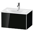 Тумба под раковину Duravit XSquare XS422304040 подвесная 71 см черный глянцевый Тумба под раковину Duravit XSquare XS422304040 подвесная 71 см черный глянцевый