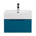 Тумба под раковину CEZARES PREMIUM 55413 Plisse Blu petrolio подвесная Тумба под раковину CEZARES PREMIUM 55413 Plisse Blu petrolio подвесная