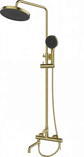 Душевая система Esbano DAISY (ESDSDAIS-DSSG) брашированое золото 1750x544x266 Душевая система Esbano DAISY (ESDSDAIS-DSSG) брашированое золото 1750x544x266