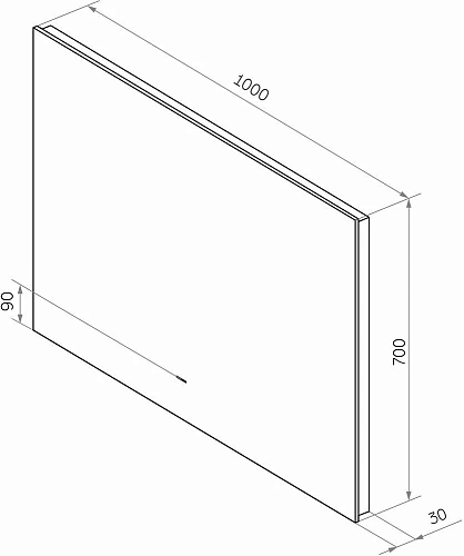 Комплект мебели DIWO Элиста 100 антрацит с раковиной Moduo 55 Leaf 567934 Комплект мебели DIWO Элиста 100 антрацит с раковиной Moduo 55 Leaf 567934