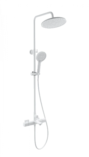 Душевая система Wonzon & Woghand с термостатом, белый матовый (WW-C3011-A-MW) Душевая система Wonzon & Woghand с термостатом, белый матовый (WW-C3011-A-MW)