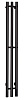 Картинка анонса товара «полотенцесушитель электрический teso azaro stick 12y3gm 1200x180 оружейная сталь»