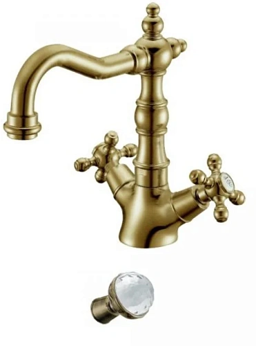 Смеситель для раковины Boheme SWAROVSKI 312-WSW Смеситель для раковины Boheme SWAROVSKI 312-WSW