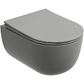 Унитаз подвесной Ceramica Nova MODENA CN6063MH Антрацит матовый Унитаз подвесной Ceramica Nova MODENA CN6063MH Антрацит матовый