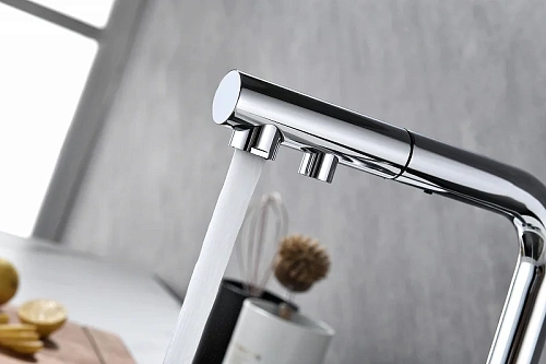 Смеситель для кухни Paulmark SERPENTINE хром Se213222-CR Смеситель для кухни Paulmark SERPENTINE хром Se213222-CR