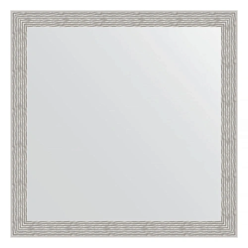 Зеркало в багетной раме Evoform Definite BY 3134 61 x 61 см, волна алюминий Зеркало в багетной раме Evoform Definite BY 3134 61 x 61 см, волна алюминий