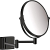 Картинка анонса товара «зеркало косметическое hansgrohe addstoris 41791670, матовый черный»