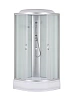 Душевая кабина Taliente 90x90x215см, четверть круга, матовое стекло TA-9091M
