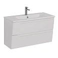 Тумба под раковину Lemark MIANO, 100 см подвесная, белый LM06M100T Тумба под раковину Lemark MIANO, 100 см подвесная, белый LM06M100T