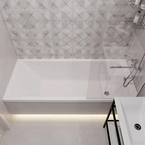 Акриловая ванна DIWO Суздаль 180x80 прямоугольная, пристенная, российская, с каркасом 568542 Акриловая ванна DIWO Суздаль 180x80 прямоугольная, пристенная, российская, с каркасом 568542