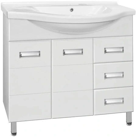 Тумба под раковину Style Line Ирис 100 (3 ящ.) ЛС-00000178 Тумба под раковину Style Line Ирис 100 (3 ящ.) ЛС-00000178