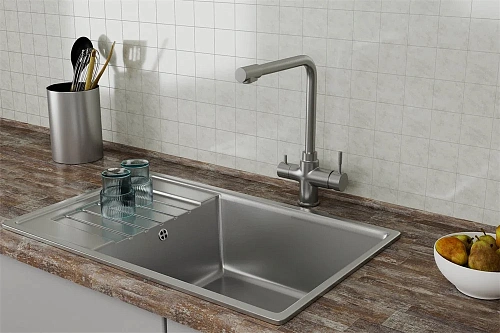 Смеситель для кухни RUSH (MS9035-33) с фильтром Смеситель для кухни RUSH (MS9035-33) с фильтром