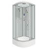 Картинка анонса товара «душевая кабина niagara classic ng-3301-14p (900х900х2150) средний поддон (26см) стекло матовое 33011424p»
