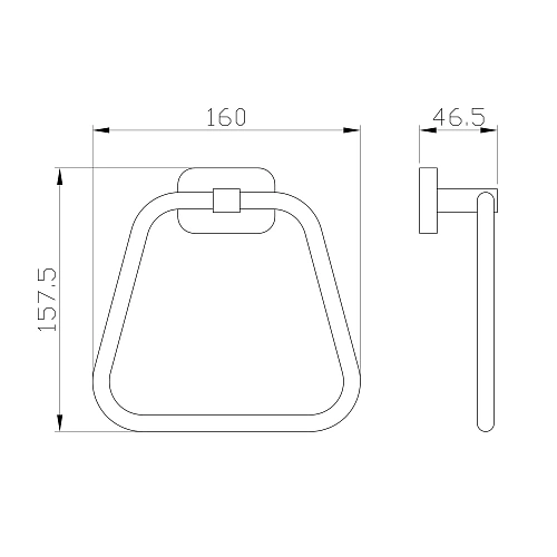 Полотенцедержатель Wonzon & Woghand GRAFFITY брашированный никель (WW-9313-BN) Полотенцедержатель Wonzon & Woghand GRAFFITY брашированный никель (WW-9313-BN)