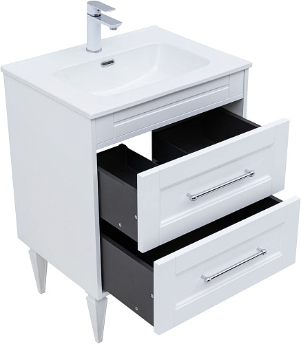 Тумба под раковину Aquanet Бостон new 60 00306367 белый сатин Тумба под раковину Aquanet Бостон new 60 00306367 белый сатин