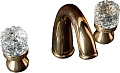 Смеситель для раковины Boheme CRYSTAL 297-CRST на 3 отверстия Смеситель для раковины Boheme CRYSTAL 297-CRST на 3 отверстия