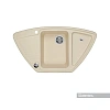 Кухонная мойка Aquaton Лория 1A715032LR290 из литого мрамора, угловая, шампань Кухонная мойка Aquaton Лория 1A715032LR290 из литого мрамора, угловая, шампань