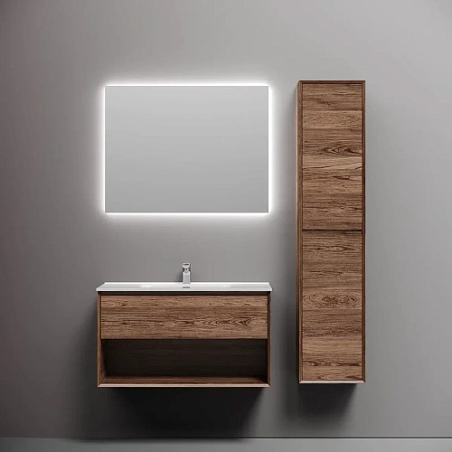 Тумба под раковину Sancos Marmi 1.0 MR1.090ECH 890х445х520 дуб чарльстон, подвесная Тумба под раковину Sancos Marmi 1.0 MR1.090ECH 890х445х520 дуб чарльстон, подвесная