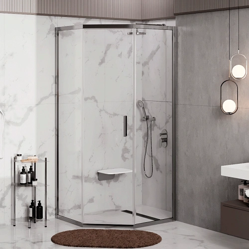 Душевой уголок WasserKRAFT Naab 86S11 хром Душевой уголок WasserKRAFT Naab 86S11 хром