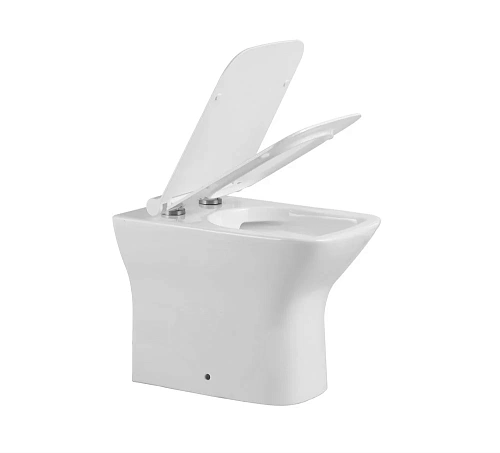 Унитаз приставной Agger AT02200 безободковый, сиденье с микролифтом Унитаз приставной Agger AT02200 безободковый, сиденье с микролифтом