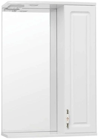 Зеркальный шкаф Style Line Олеандр-2 55/С, белый ЛС-00000049 Зеркальный шкаф Style Line Олеандр-2 55/С, белый ЛС-00000049