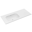 Раковина Vincea Elise VCB-4EL120MW-L, Corian левая, белый матовый Раковина Vincea Elise VCB-4EL120MW-L, Corian левая, белый матовый