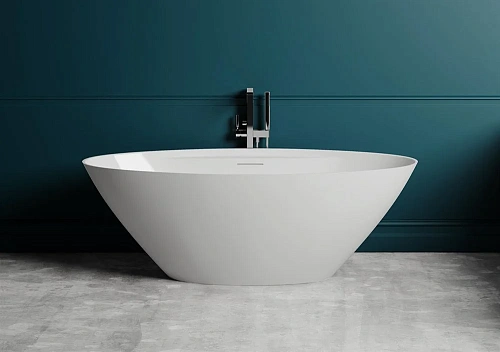 Ванна отдельностоящая Salini DIVA 178x85 102211G из искусственого камня S-Sense Ванна отдельностоящая Salini DIVA 178x85 102211G из искусственого камня S-Sense