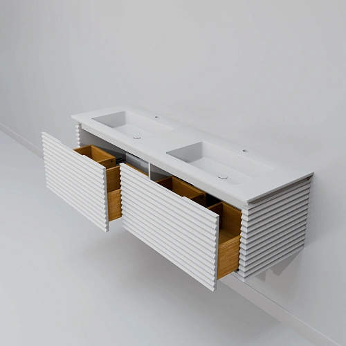 Тумба с раковиной ArtDecco Jacqueline 150 AJC15W34D200 белый Тумба с раковиной ArtDecco Jacqueline 150 AJC15W34D200 белый