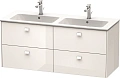 Тумба под раковину Duravit Brioso BR410602222 подвесная 129 см белая Тумба под раковину Duravit Brioso BR410602222 подвесная 129 см белая