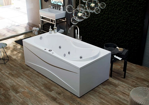 Акриловая ванна Aquatek Мартиника 180x90 прямоугольная, универсальная, с каркасом и экраном MAR180-0000020 Акриловая ванна Aquatek Мартиника 180x90 прямоугольная, универсальная, с каркасом и экраном MAR180-0000020