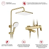 Душевая система Raglo R30.24.03, золотой сатин Душевая система Raglo R30.24.03, золотой сатин