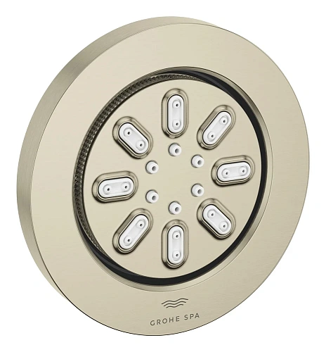 Боковой душ GROHE Rainshower Aqua, круглый, 2 режима струи, никель матовый (26801EN0) Боковой душ GROHE Rainshower Aqua, круглый, 2 режима струи, никель матовый (26801EN0)