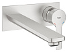 Картинка анонса товара «смеситель для раковины grohe lineare new на 2 отверстия, вынос 207 мм, суперсталь (23444dc1) внешняя»