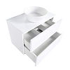 Тумба с раковиной Orange Otto Ot-75TuMDF+B08-360W подвесная Тумба с раковиной Orange Otto Ot-75TuMDF+B08-360W подвесная