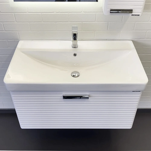 Тумба с раковиной Comforty Танжер-90П 00-00019566 подвесная белая матовая раковина Comforty 4490 Тумба с раковиной Comforty Танжер-90П 00-00019566 подвесная белая матовая раковина Comforty 4490