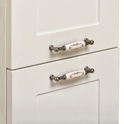 Шкаф-пенал Aquaton Леон дуб белый 1A186503LBPS0 Шкаф-пенал Aquaton Леон дуб белый 1A186503LBPS0