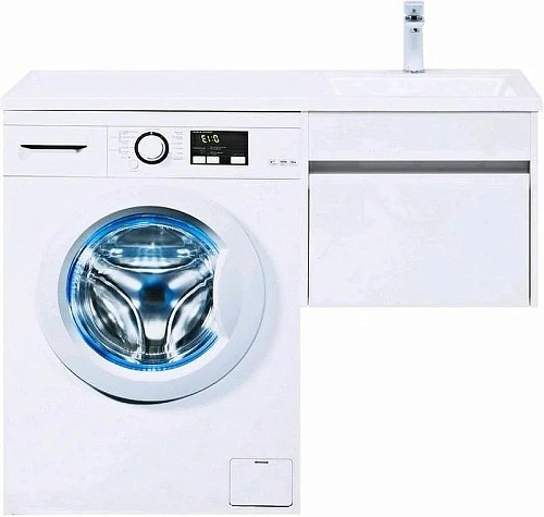 Тумба с раковиной Aquanet Токио 110 R белый (подвесная, 1 ящик) 00239209 Тумба с раковиной Aquanet Токио 110 R белый (подвесная, 1 ящик) 00239209