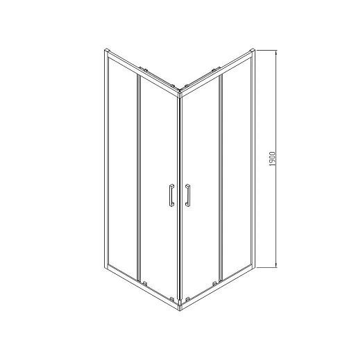 Душевой уголок Vincea Alpha VSS-3AL100CL, 1000x1000, хром, стекло прозрачное Душевой уголок Vincea Alpha VSS-3AL100CL, 1000x1000, хром, стекло прозрачное