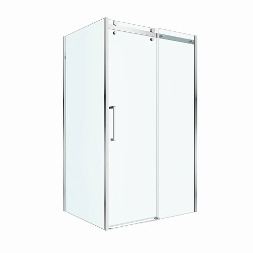 Душевой уголок BelBagno MARINO-2-AH-1-120/100-C-Cr 120x100 см, профиль хром, стекло прозрачное Душевой уголок BelBagno MARINO-2-AH-1-120/100-C-Cr 120x100 см, профиль хром, стекло прозрачное