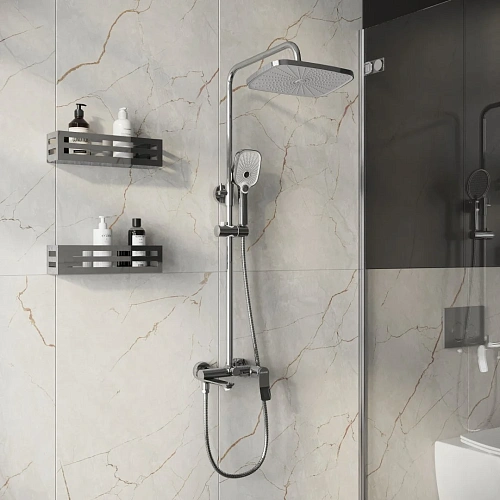 Душевая система GROSSMAN Advans 500.K35.09.100 хром глянцевый Душевая система GROSSMAN Advans 500.K35.09.100 хром глянцевый