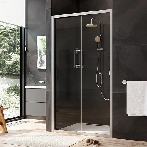 Душевая дверь AM.PM Gem W90G-110-1-195MT 110х195, стекло прозрачное, профиль хром матовый Душевая дверь AM.PM Gem W90G-110-1-195MT 110х195, стекло прозрачное, профиль хром матовый