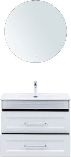 Тумба под раковину Aquanet Бостон new 80 00306368 белый сатин Тумба под раковину Aquanet Бостон new 80 00306368 белый сатин