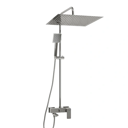 Душевая система WasserKRAFT A177.119.141.010.CH хром Душевая система WasserKRAFT A177.119.141.010.CH хром